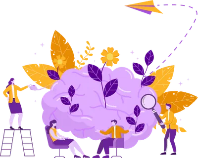 An image depicting people working together